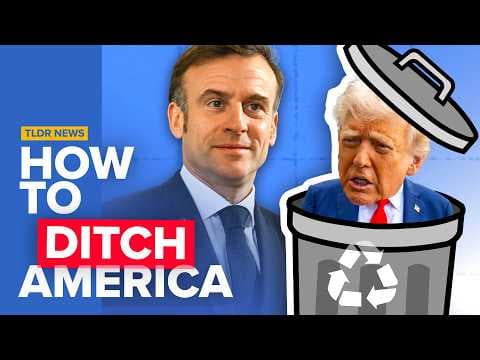 YouTube thumbnail for How to Actually Decouple from America - TLDR News EU