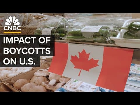 YouTube thumbnail for CNBC Went To Canada To See The U.S. Product Boycotts — And What They Found Was Striking