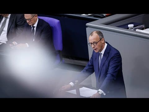 YouTube thumbnail for Friedrich Merz am 13.11.2024 im Bundestag zu Abstimmungen mit der AfD: