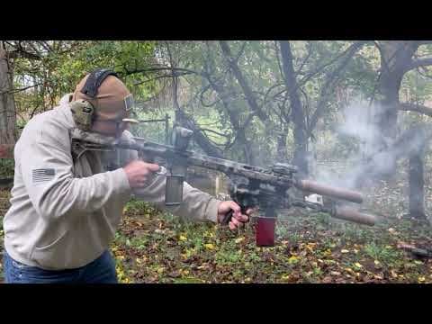 YouTube thumbnail for Yo Dawg, I heard you like AR15s, so we put an AR15 on your AR15 so you can shoot while you shoot
