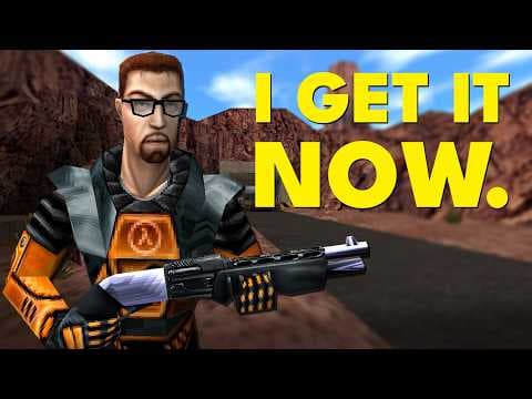 YouTube thumbnail for So this is why everyone loves Half-Life [25:34]