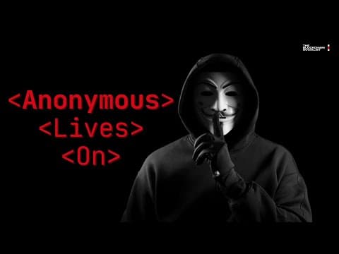 YouTube thumbnail for Interview with former member of Anonymous