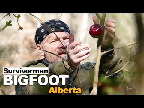 YouTube thumbnail for Les Stroud (Survivorman) Bigfoot series Episode 1 Alberta