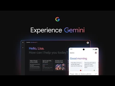 YouTube thumbnail for So Bard was the preview for Gemini. Let's hope it's at least somewhat better.