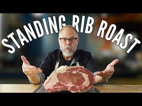 YouTube thumbnail for Alton Brown Cooks Food | Episode 3: Standing Rib Roast
