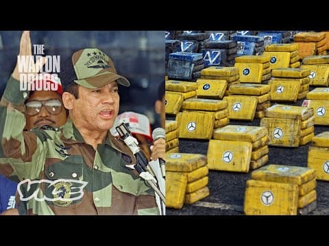 YouTube thumbnail for How the CIA Created a Cocaine Dictator | The War on Drugs