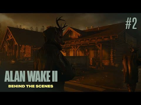 YouTube thumbnail for Alan Wake 2 – Behind The Scenes | Remedy's Dream Game