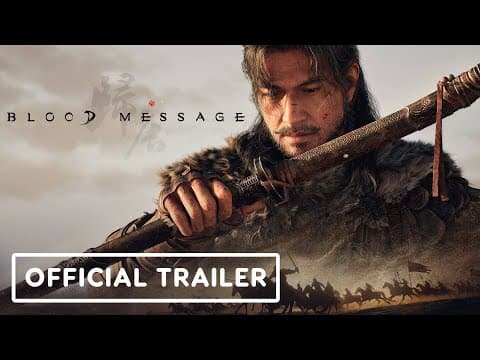 YouTube thumbnail for Blood Message - Official Reveal Trailer