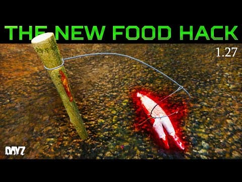 YouTube thumbnail for Traps Are Now 500% Better in DayZ 1.27, But Fishing is Worse