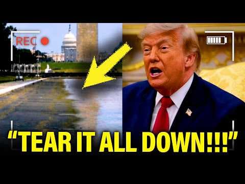 YouTube thumbnail for Trump WH COLLAPSES as Reflecting Pool CAUSE REVEALED!!!