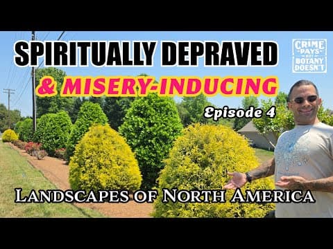 YouTube thumbnail for Spiritually Depraved and Misery-Inducing landscapes of North America episode 4