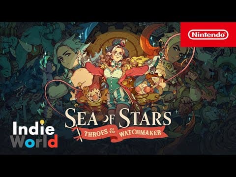 YouTube thumbnail for Sea of Stars – Throes of the Watchmaker DLC
