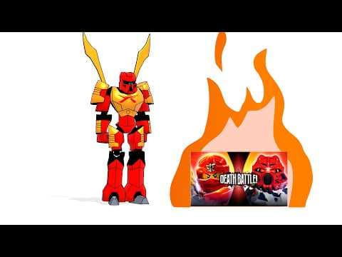 YouTube thumbnail for Tahu's Reaction to DEATH BATTLE