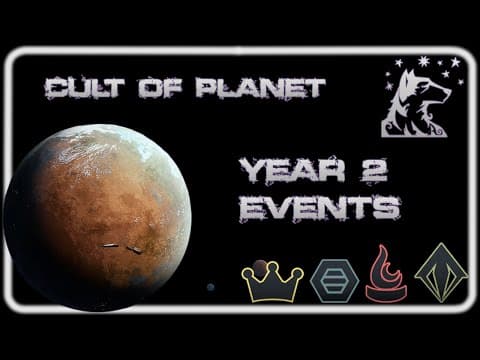 YouTube thumbnail for Cult of Planet colony, Year 2 events