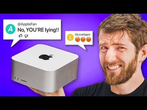 YouTube thumbnail for [Linus Tech Tips] Apple fans, start typing your angry comments now...