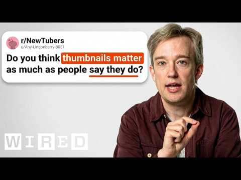 YouTube thumbnail for Tom Scott Answers Content Creator Questions | Tech Support | WIRED