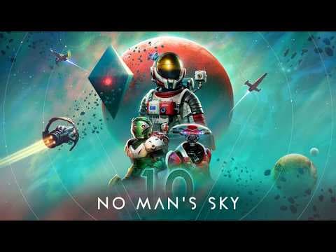 YouTube thumbnail for No Man's Sky 10th Anniversary Trailer
