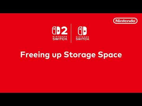 YouTube thumbnail for Getting to Know Nintendo Switch 2 – Freeing up Storage Space