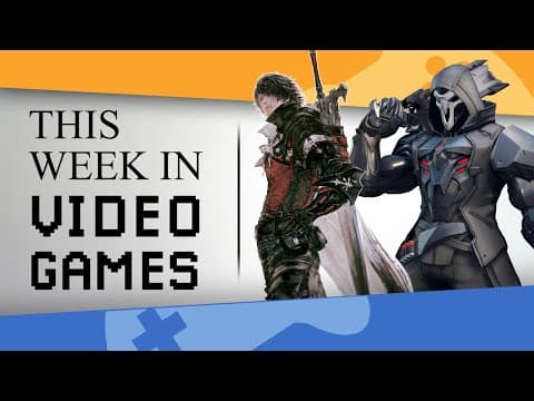 YouTube thumbnail for More Overwatch 2 PVE drama, new Starfield details and FFXVI is here | This Week In Videogames