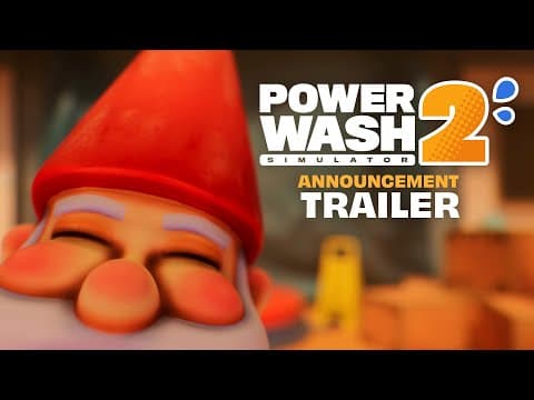 YouTube thumbnail for PowerWash Simulator 2 | Announce Trailer