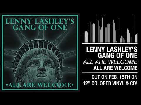 YouTube thumbnail for Lenny Lashley’s Gang of One “All Are Welcome” (2019)