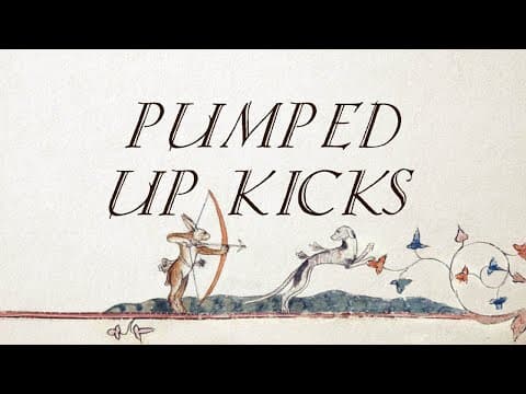 YouTube thumbnail for Pumped up kicks | Bardcore. This song slaps.