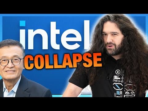 YouTube thumbnail for Gamers Nexus: Intel is falling apart