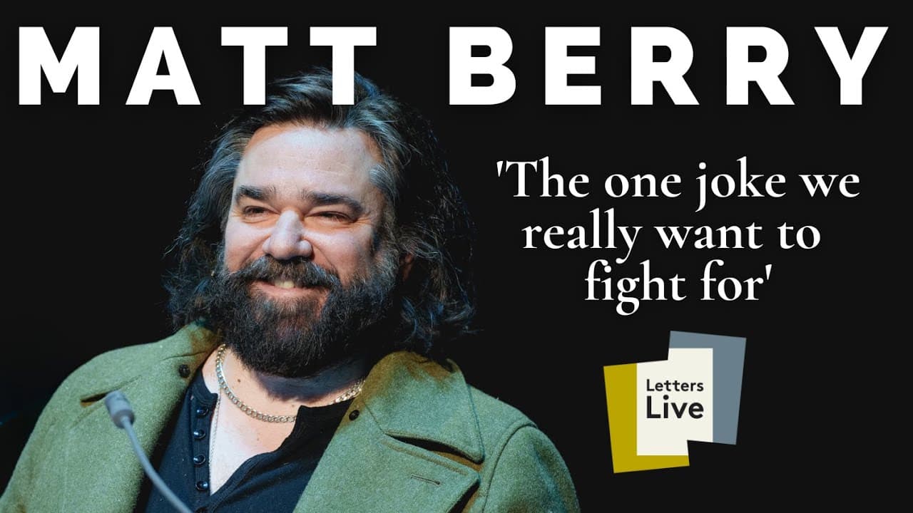YouTube thumbnail for Matt Berry reads a letter from South Park creators to the MPAA | Live Letters [2:10]