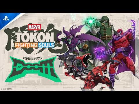 YouTube thumbnail for [state of play] Marvel Tōkon: Fighting Souls - Knights of Doom Trailer | PS5 Games