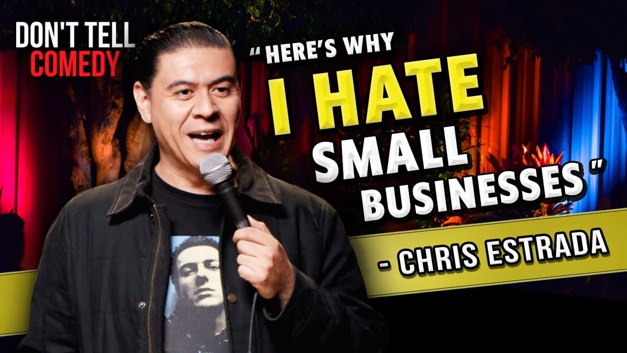 YouTube thumbnail for [Video] Chris Estrada HATES Small Businesses! | Don't Tell Comedy [11:18]