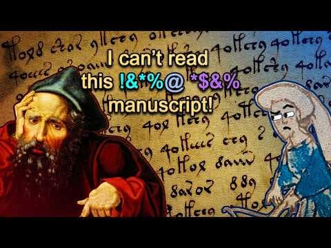 YouTube thumbnail for Medieval Profanity in the Voynich Manuscript | Voynich Talk [17:49]