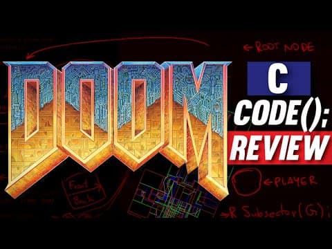 YouTube thumbnail for How DOOM Will Teach You What CS Degrees Miss