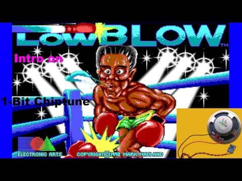 YouTube thumbnail for Low Blow [MS DOS] Intro on IBM PC Speaker