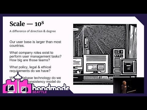 YouTube thumbnail for Why Can't We Make Simple Software? - Peter van Hardenberg [41:33]