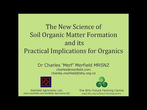 YouTube thumbnail for New science of soil organic matter formation