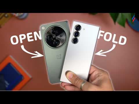 YouTube thumbnail for OnePlus Open vs.  Z Fold6