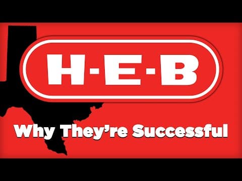 YouTube thumbnail for H-E-B - Why They're Successful