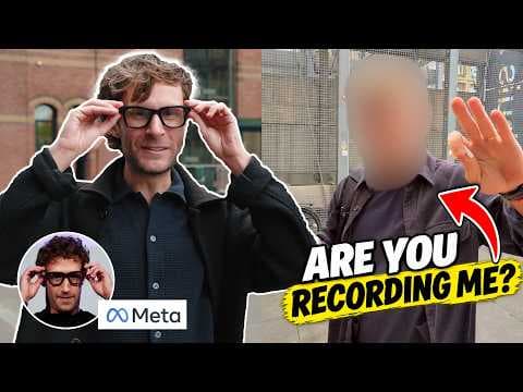 YouTube thumbnail for META employees do NOT LIKE META GLASSES