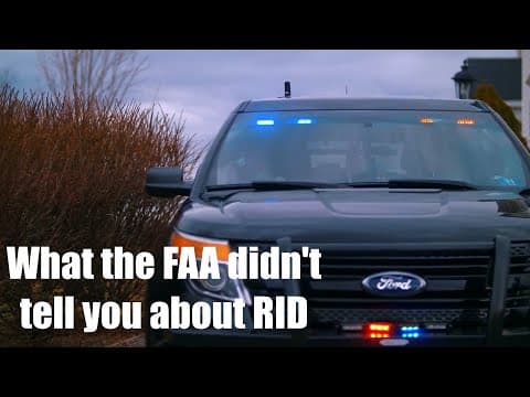 YouTube thumbnail for xjet: The FAA comes-clean on how RID will work (it's bad news)