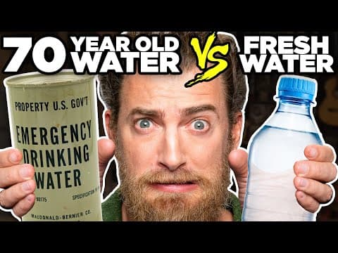 YouTube thumbnail for [7/1/23] Vintage Canned Foods Taste Test
