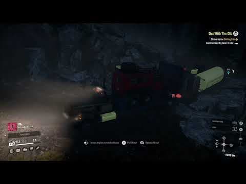 YouTube thumbnail for Truck spazzing out after I flipped it.