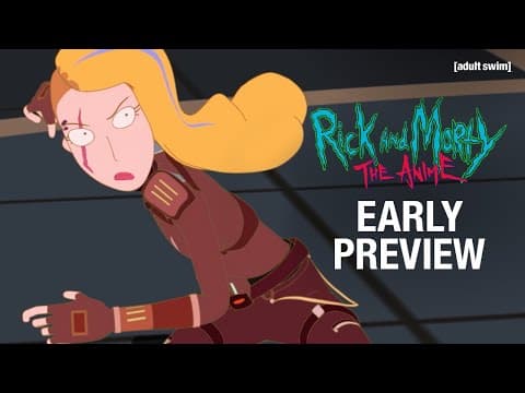 YouTube thumbnail for Tammy vs. Space Beth | Rick and Morty: The Anime | adult swim
