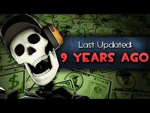 YouTube thumbnail for How TF2 Still Makes Millions (With No Updates)