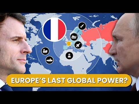 YouTube thumbnail for Can France Replace U.S. Military Power & Protect Europe?
