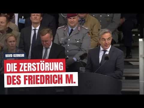 YouTube thumbnail for Auszug aus der Rede von Navid Kermani beim feierlichen Rekrutengelöbnis im Bendlerblock