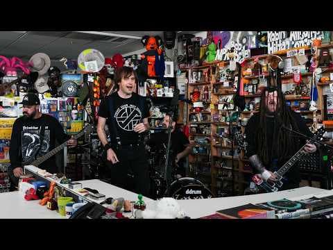 YouTube thumbnail for Napalm Death: Tiny Desk Concert