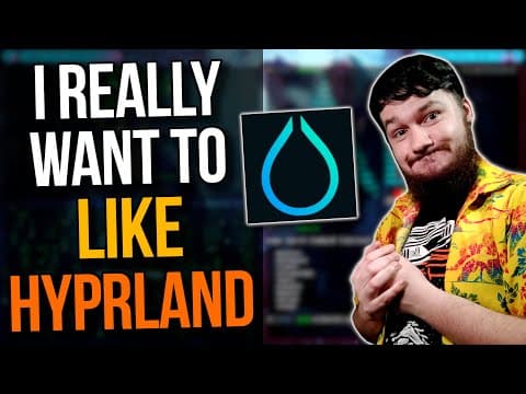 YouTube thumbnail for First Exposure of Hyprland