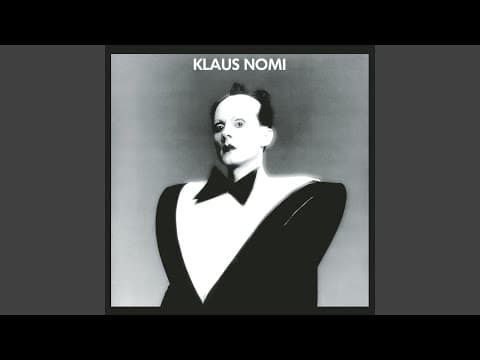 YouTube thumbnail for Klaus Nomi - The Twist