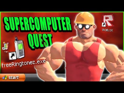 YouTube thumbnail for supercomputer quest [SFM] by hotpockette