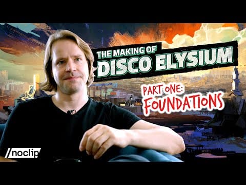 YouTube thumbnail for The Making of Disco Elysium - Part One: Foundations